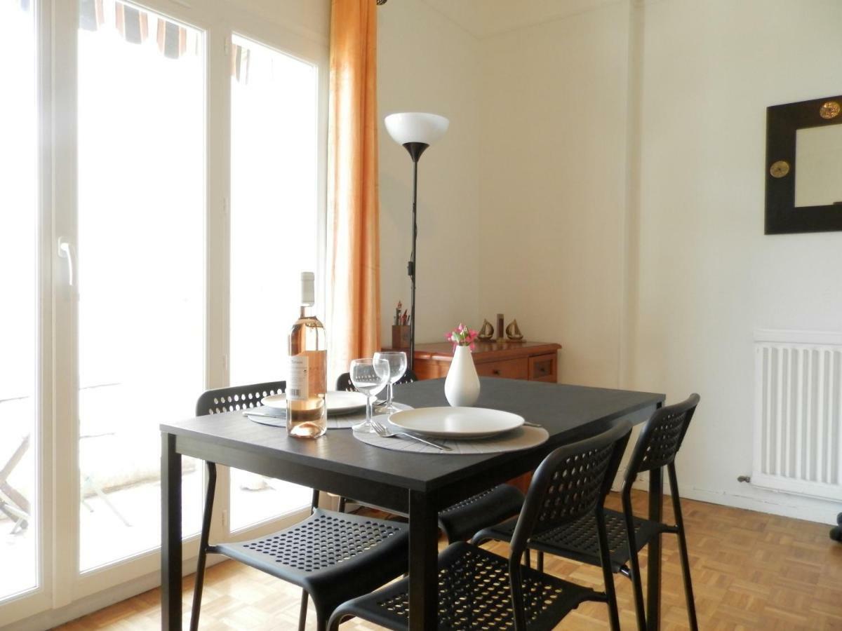 ニースLes Pins . 2 P Calme Et Terrasseアパートメント エクステリア 写真